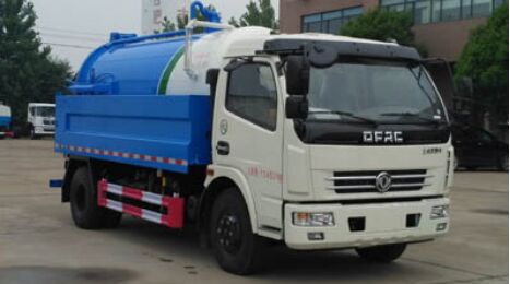 國六東風(fēng)多利卡D7清洗吸污車