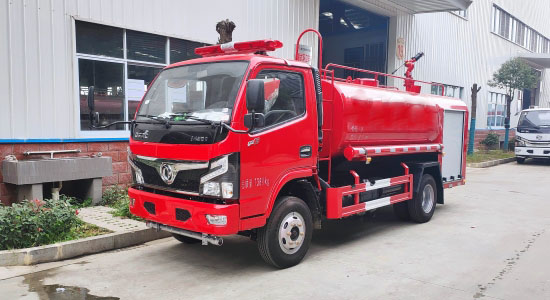 國六東風(fēng)4噸消防灑水車
