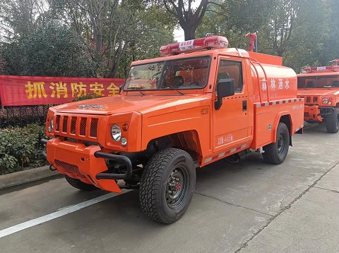 2臺(tái)北汽消防車交付客戶