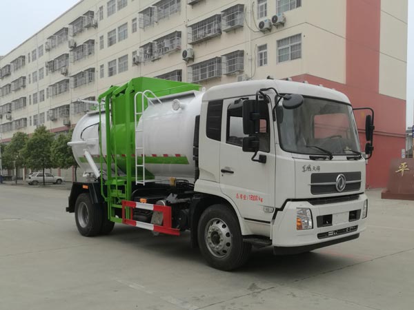 國六東風(fēng)天錦14方餐廚垃圾車